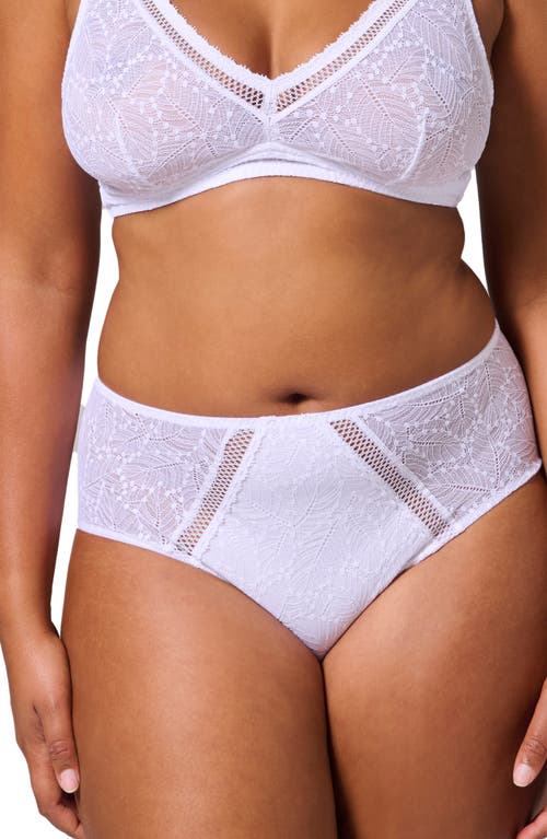 Simone Perele Comete Retro Briefs In White