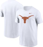 Nike Men's Nike White Texas Longhorns Primetime Evergreen Logo T-Shirt