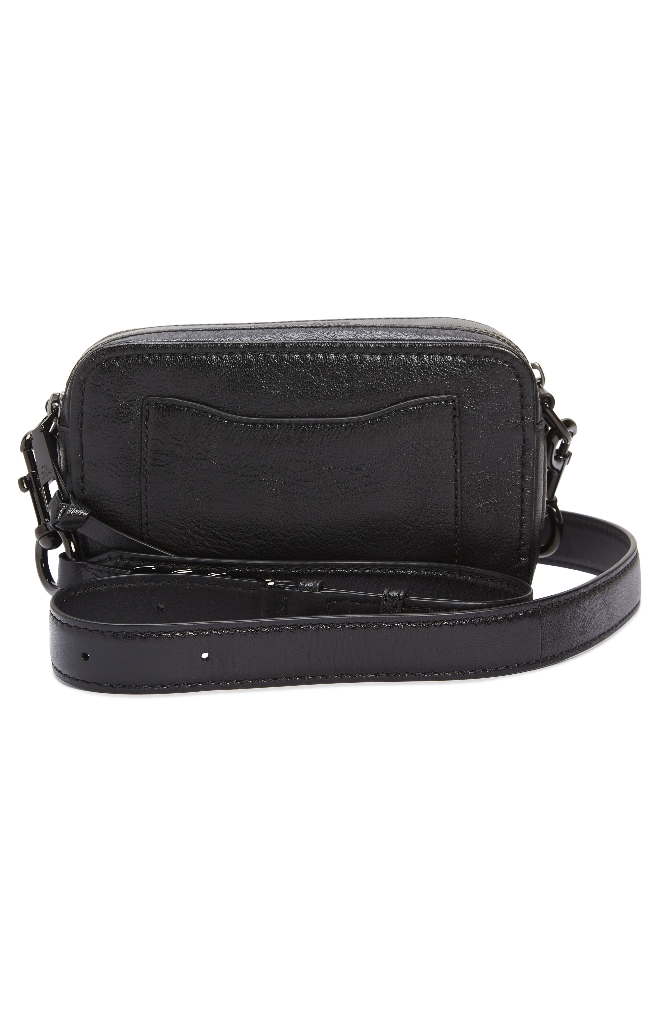 Marc Jacobs The Softshot 21 Leather Crossbody Bag, Alternate, color, 