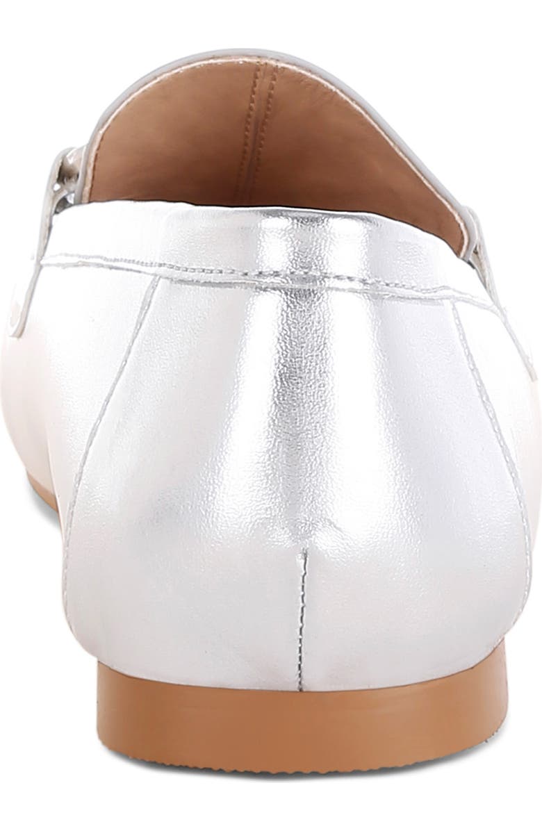 Rag & Co Estafa Horsebit Loafer, Alternate, color, Silver