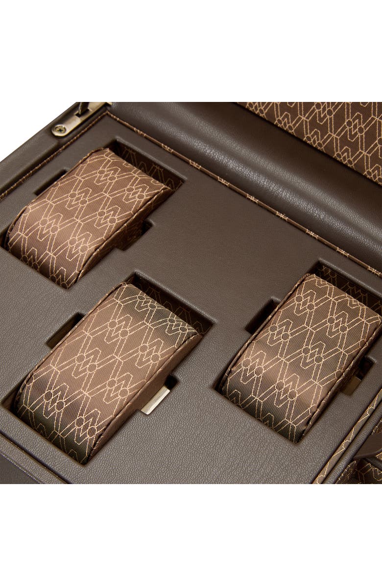 WOLF Earth Double Watch Winder, Alternate, color, Coffee