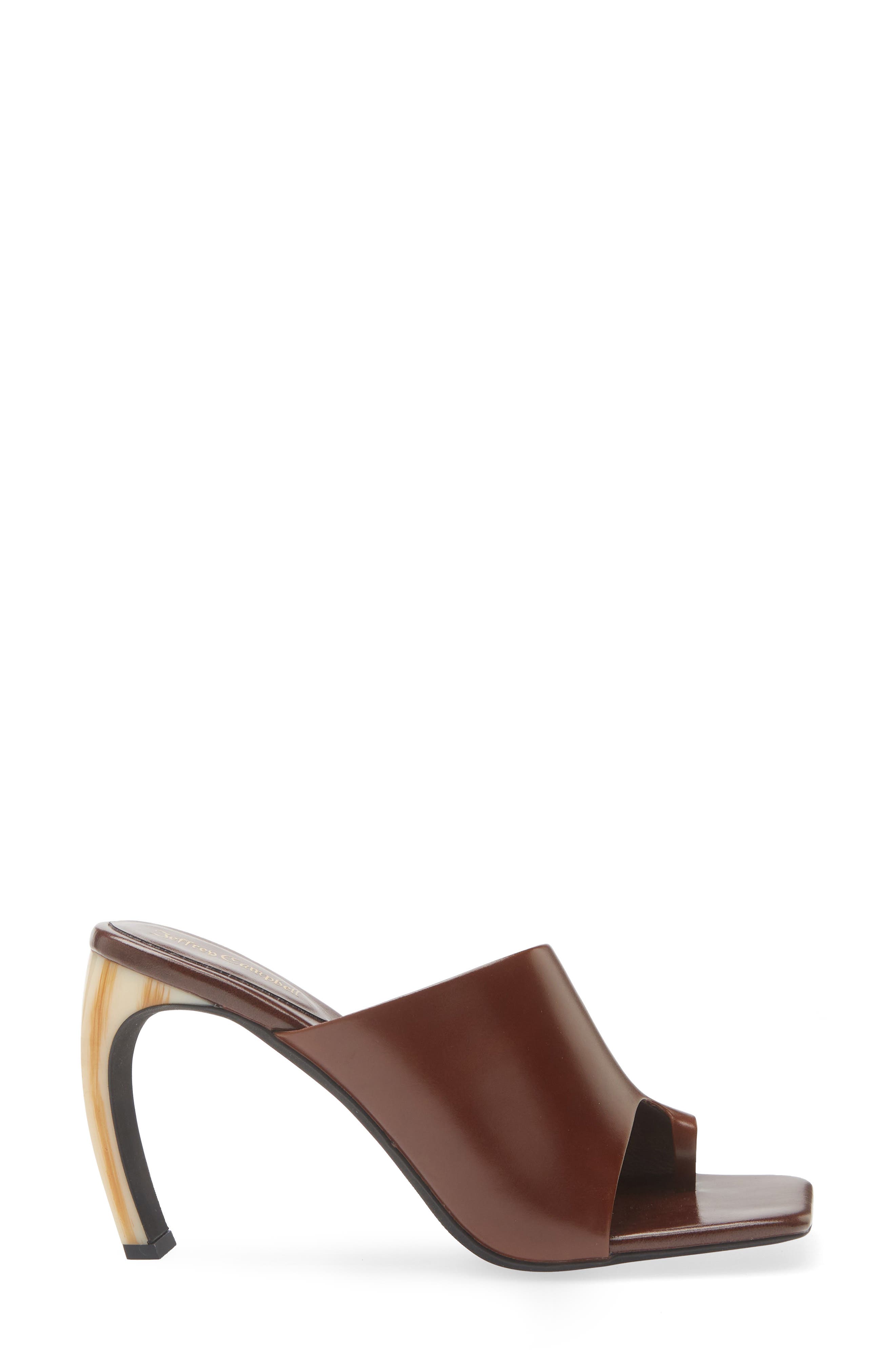 Allocate Slide Sandal, Alternate, color, BROWN