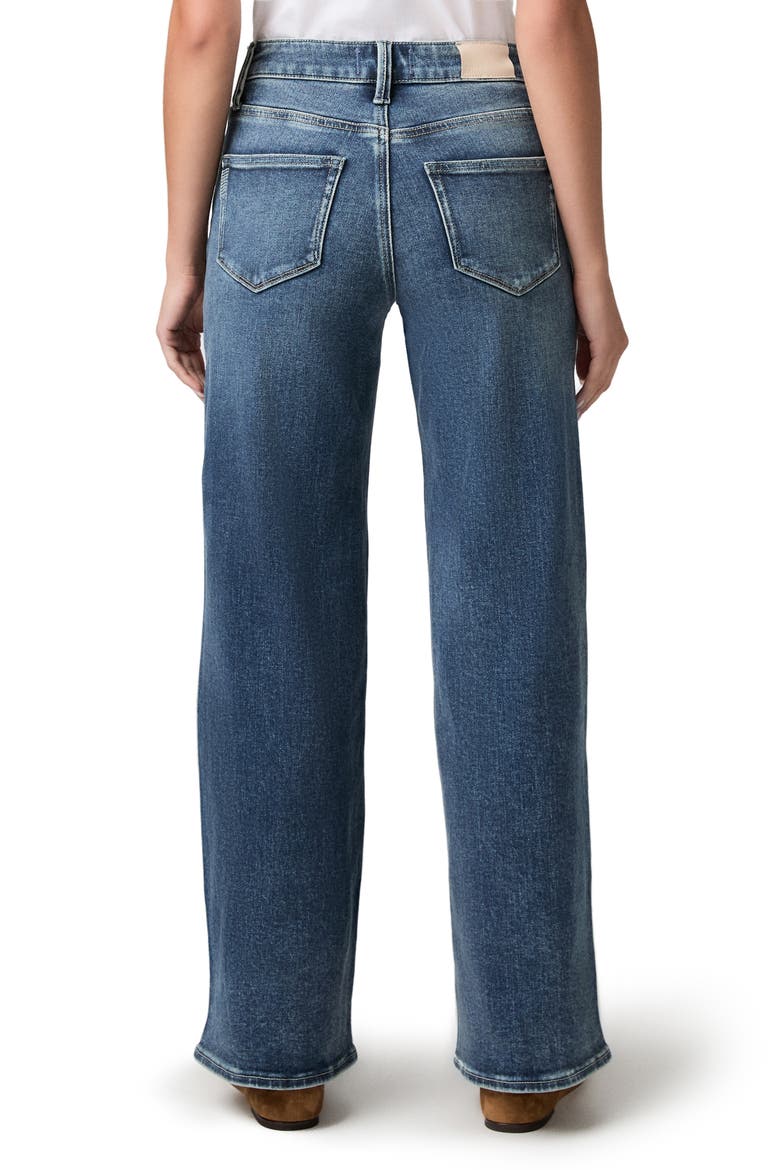 Anessa High Waist Wide Leg Jeans, Alternate, color, BOWERY