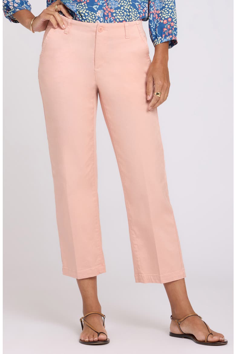 Marilyn Ankle Straight Leg Twill Pants, Main, color, DESERT WILLOW