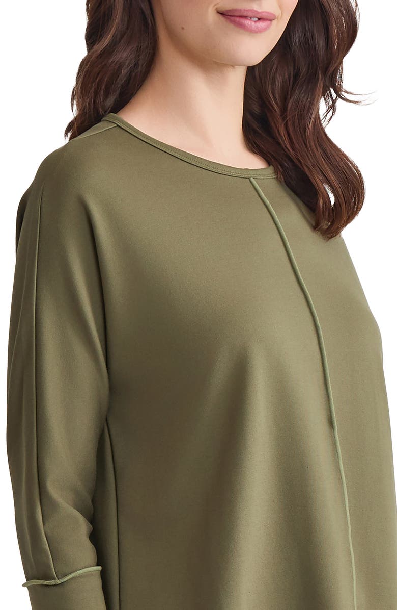 Jones New York Seam Detail Knit Tunic, Alternate, color, 