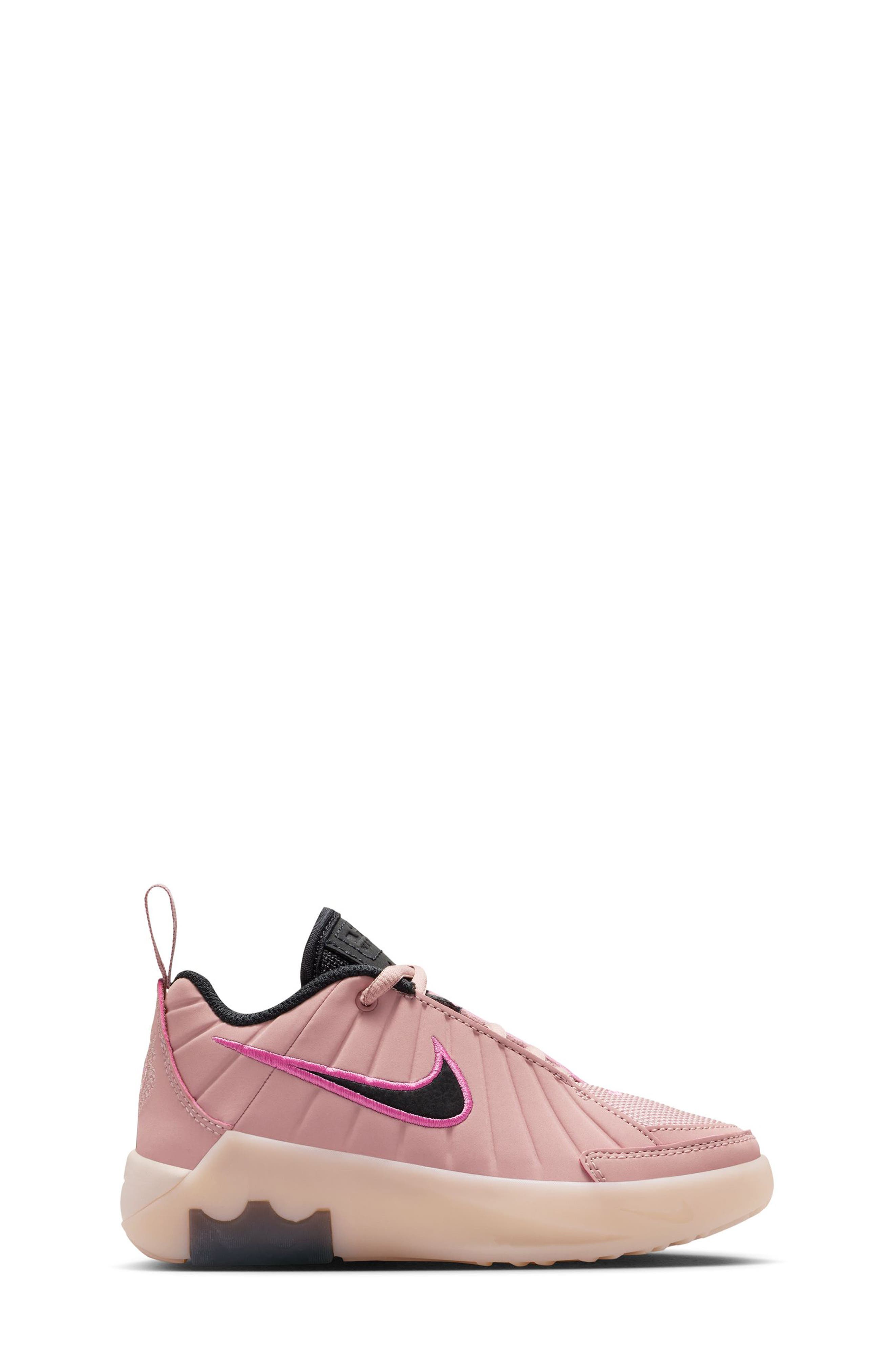 Nike Kids' LeBron Witness 9 Basketball Shoe, Alternate, color, 600 Parpin/Irngry