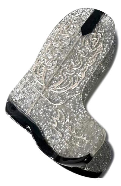 Cowboy Boot Hair Claw Clip