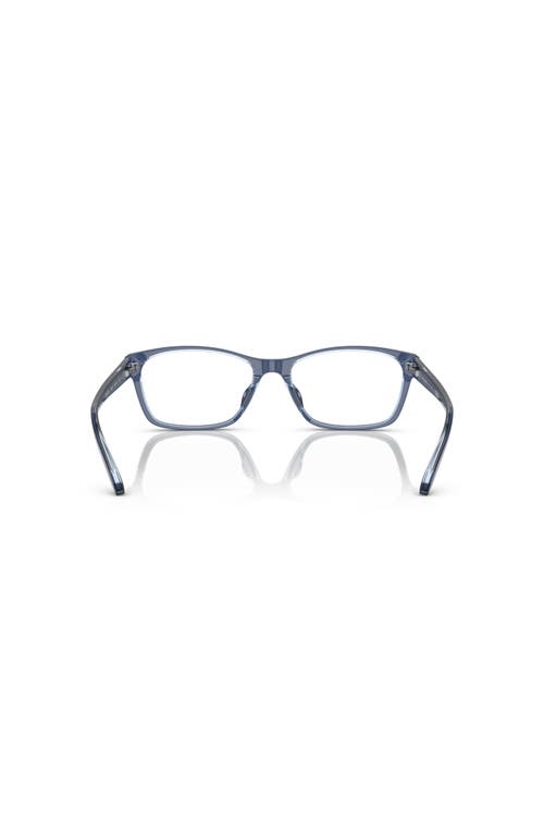 Ralph 53mm Square Optical Glasses In Blue