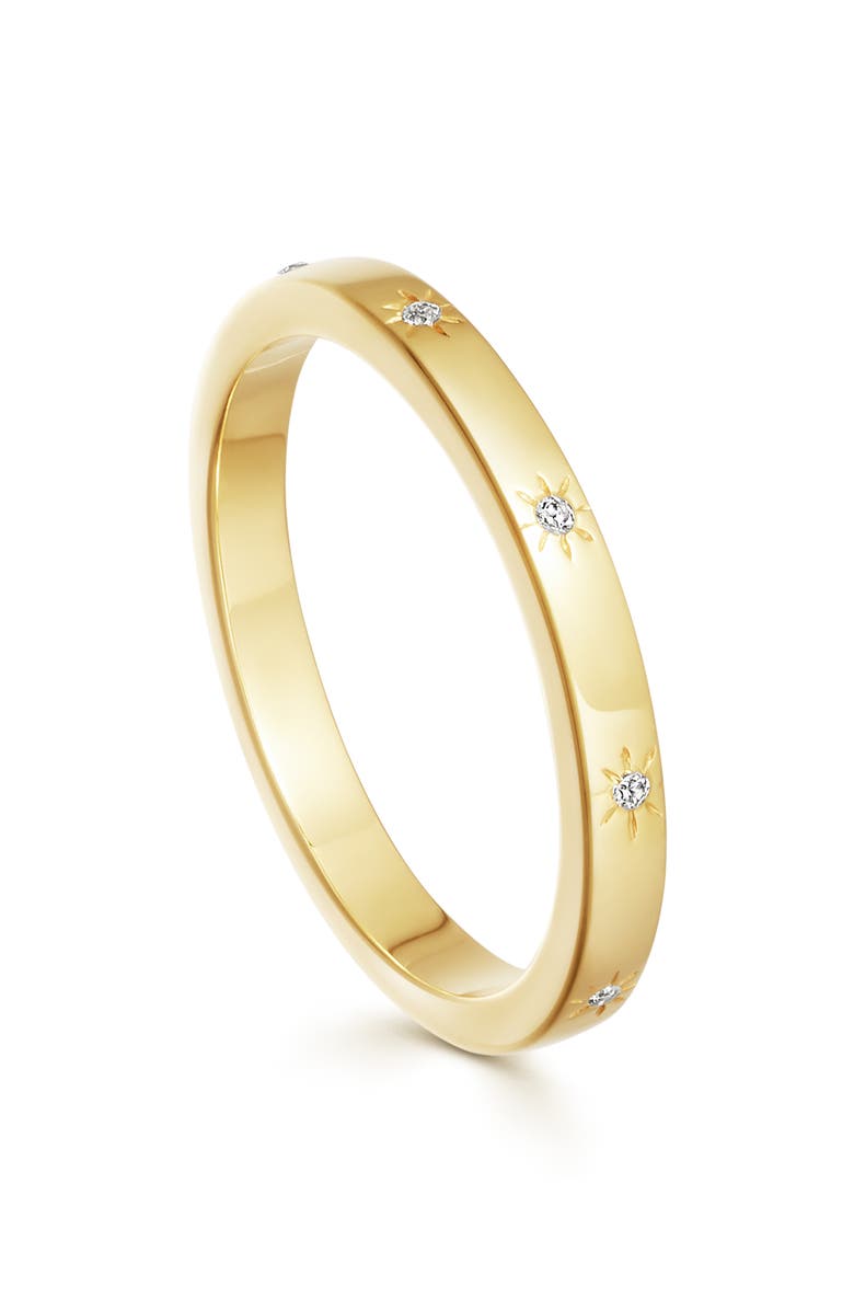 Missoma Interstellar Star Studded Stacking Ring, Main, color, 