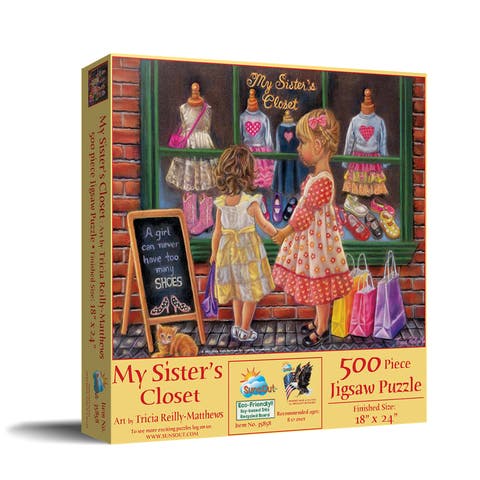 My Sister's Closet 500 piece Jigsaw Puzzle for Adults