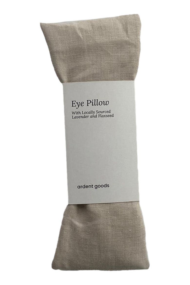 Linen Eye Pillow, Main, color, Fawn