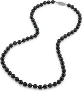 The Pearl Source Japanese Akoya Pearl Necklace 6-6.5mm AAA