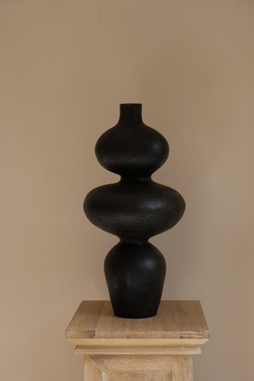 Twenty Third By Deanne Sewu Vessel In Gray