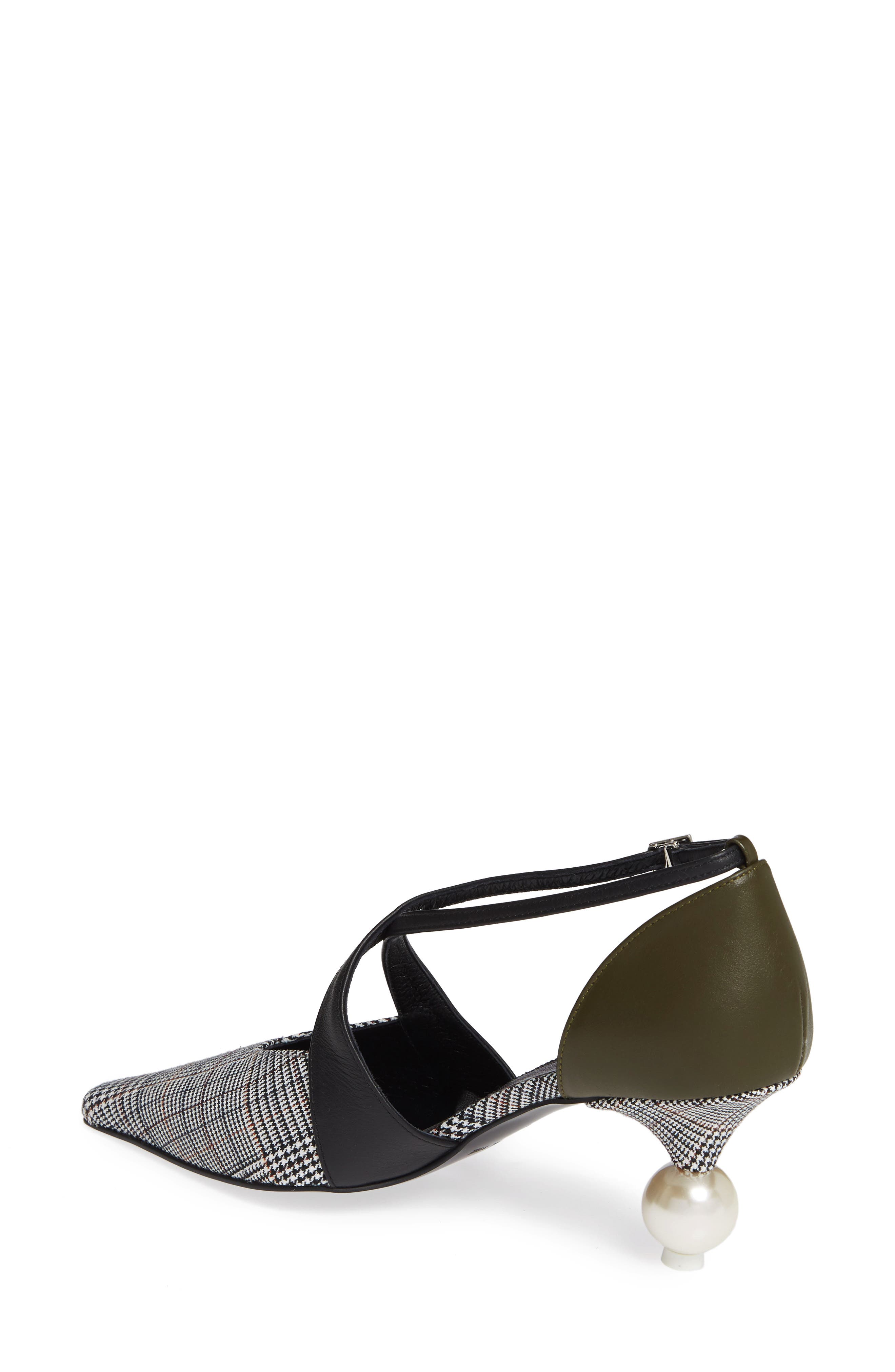 YUUL YIE Faux Fur Statement Heel Pump, Alternate, color, 