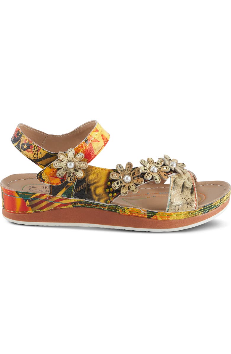 L'Artiste by Spring Step Charleen Wedge Sandal, Alternate, color,