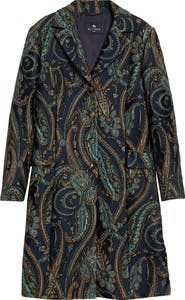 Etro Paisley Jacquard Coat