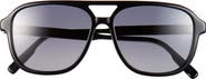 DIOR 'Dioribbon A1I 56mm Pilot Sunglasses