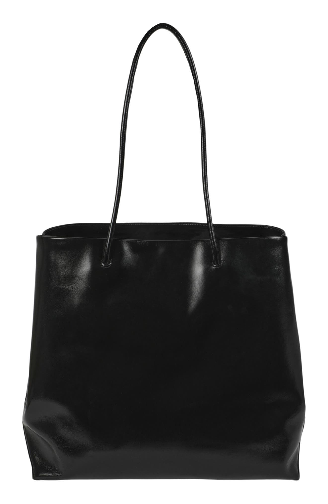 Moschino Embossed Logo Tote Bag, Alternate, color, 