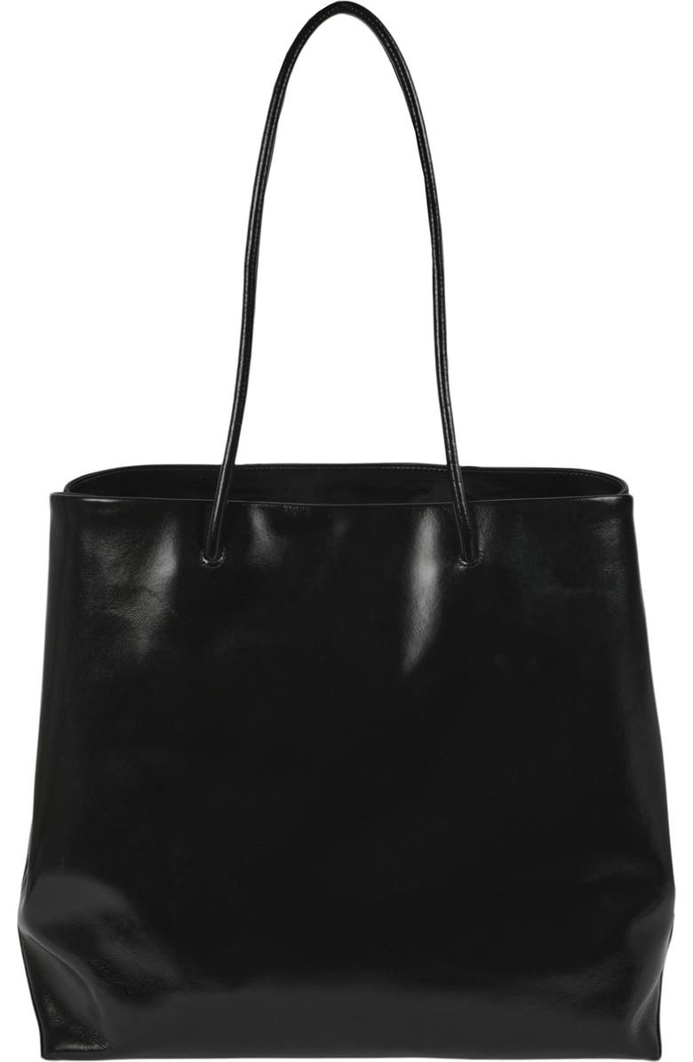 Moschino Embossed Logo Tote Bag, Alternate, color,