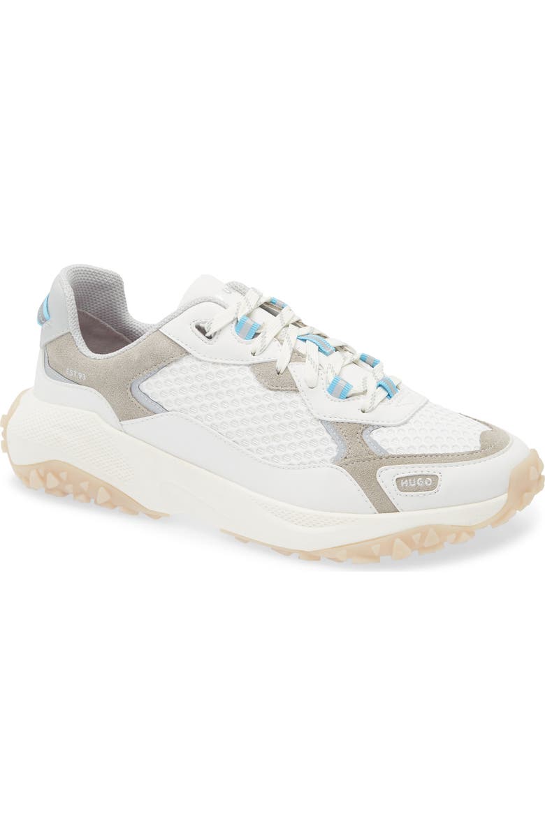 BOSS Go 1st MESD Sneaker, Main, color, Light/ Pastel Grey
