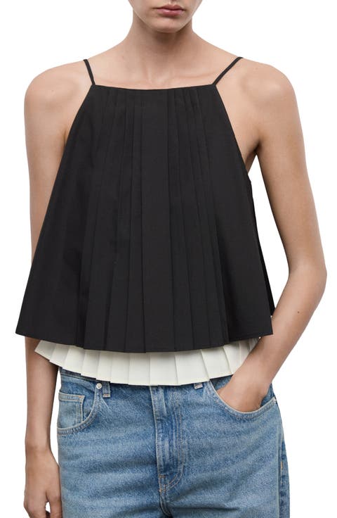 Pleat Hem Camisole