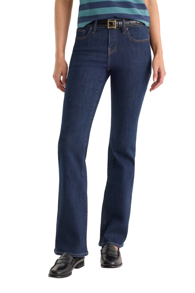 Good Low Rise Bootcut Jeans, Main, color, INDIGO1231