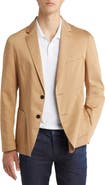 BOSS Hanry Beige Cotton Blend Sport Coat