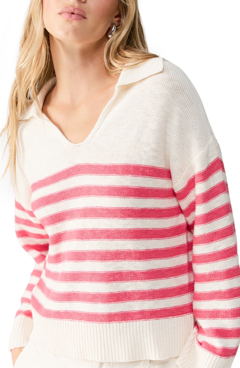 Sanctuary Perfect Timing Stripe Sweater, Alternate, color, 