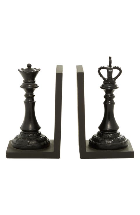 Chess Bookends