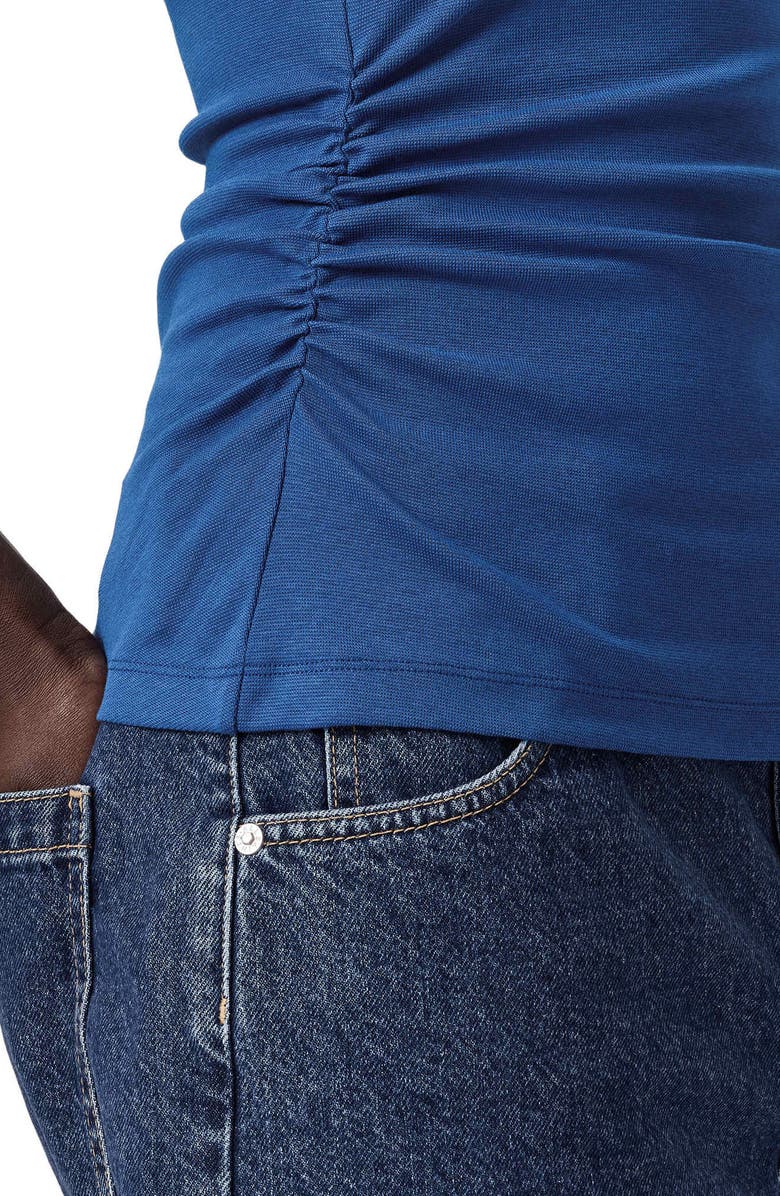 AllSaints Katarina Side Ruched Top, Alternate, color, 