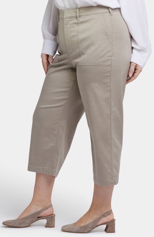Nydj Crop Utility Pants In Saddlewood