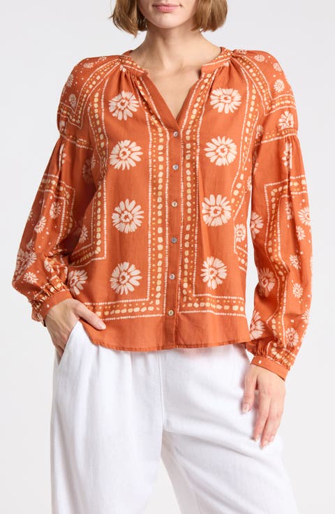 Long Sleeve Cotton Top
