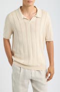 ALEX CRANE Lolo Drop Needle Sweater Polo