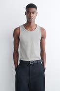 COS Slim Ribbed Cotton Tank Top