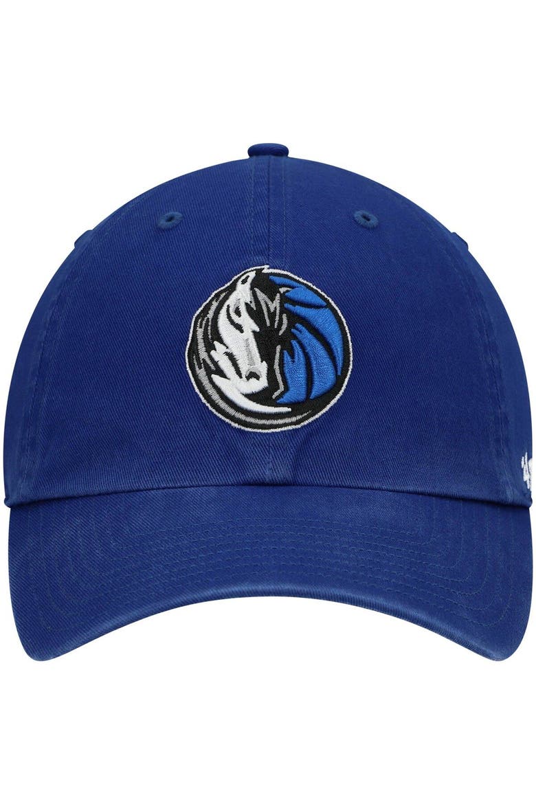 Men's '47 Royal Dallas Mavericks Team Clean Up Adjustable Hat, Alternate, color, Royal