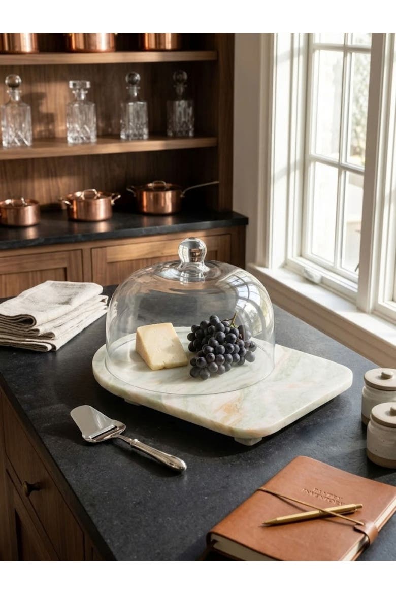 Moonlight Onyx Cloche Board, Alternate, color, Ivory