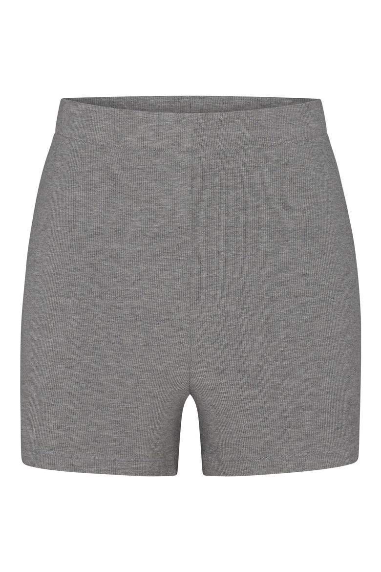 Soft Lounge Short Sleep Set, Alternate, color, HEATHER GRAY