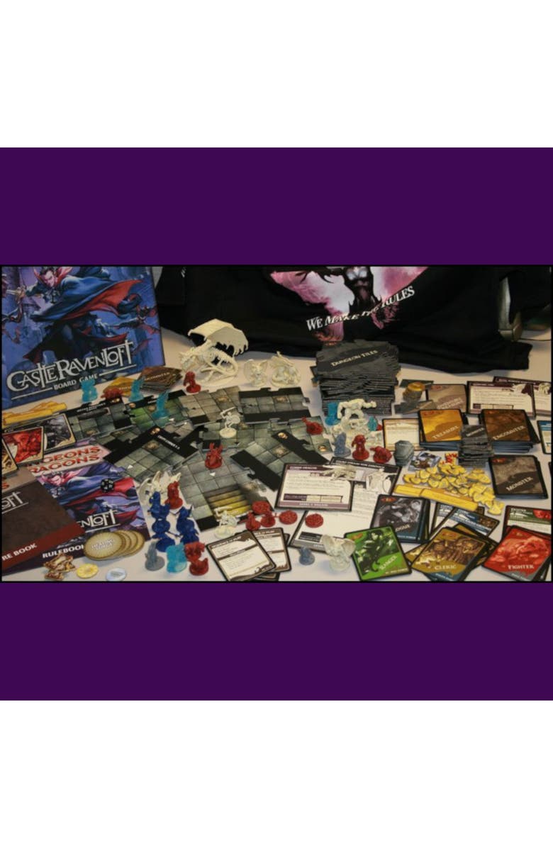 Wizards of the Coast Dungeons and Dragons Castle Ravenloft Board Game, Alternate, color, Multicolored