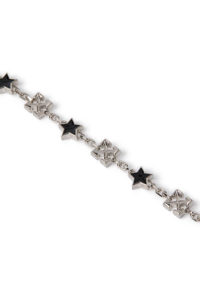 Men's Star Arrow Bracelet, Alternate, color, Silver
