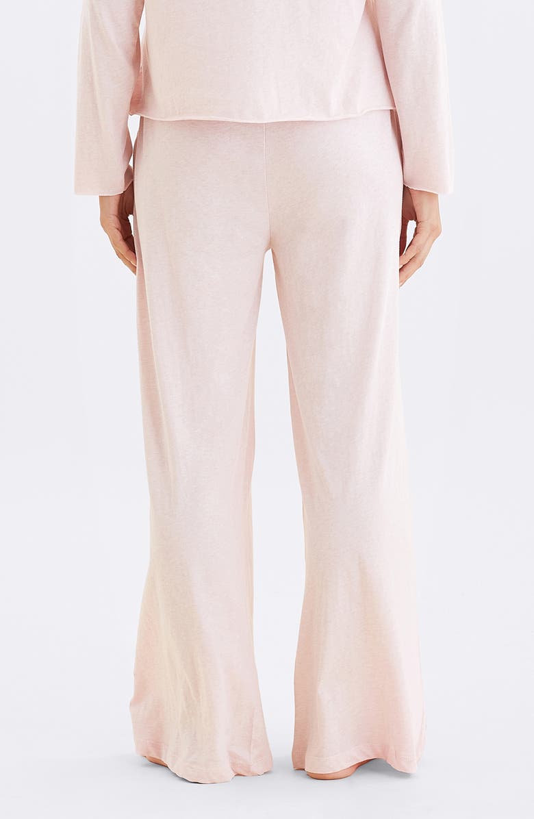 Papinelle Jada Organic Cotton Pajama Pants, Alternate, color, Pink