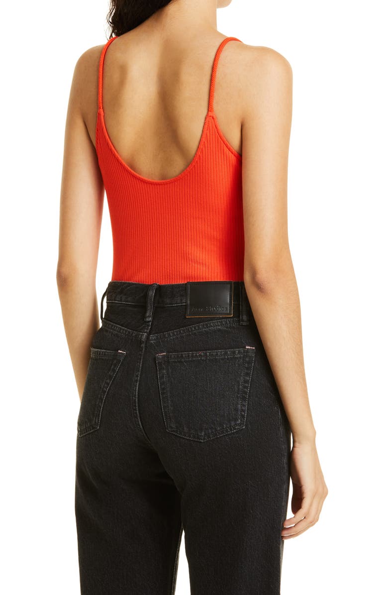 The Range Alloy One-Shoulder Rib Sweater Tank, Alternate, color, 