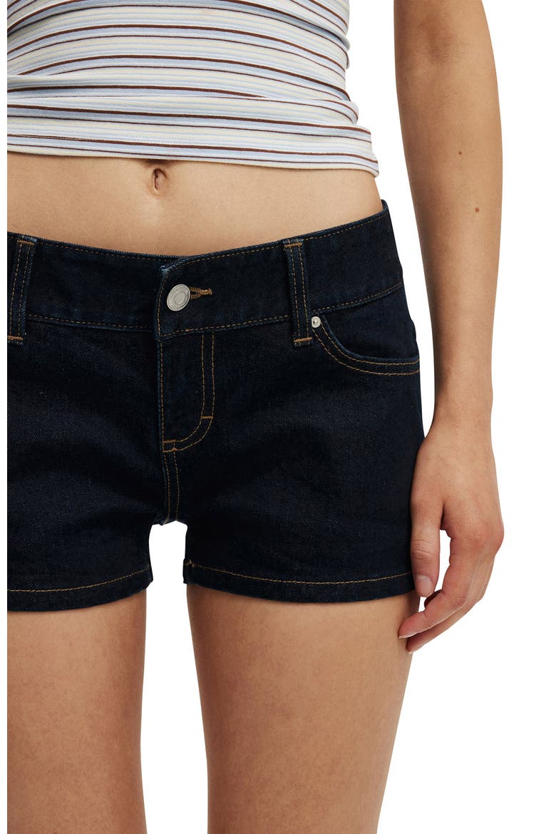 Women's Micro Low Denim Short, Alternate, color, Shutter Blue
