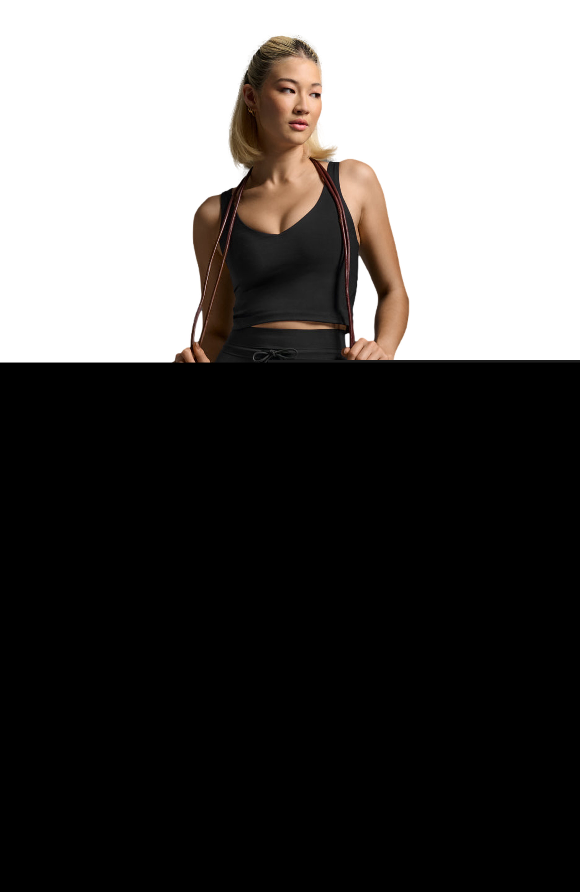 2XU Flex Drawcord Tight, Alternate, color, Black/Black