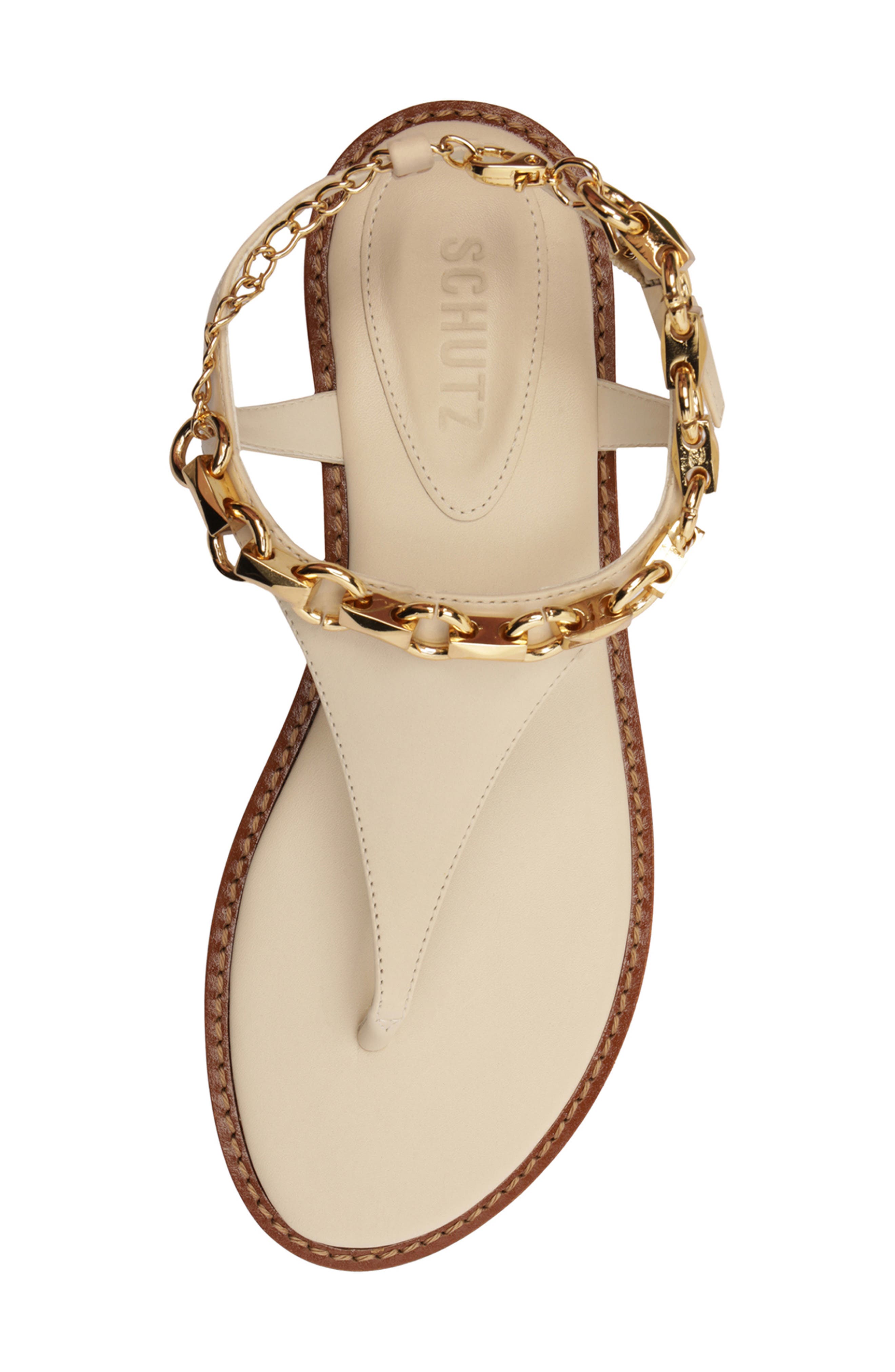 Lys Ankle Strap Slide Sandal, Alternate, color, SUGAR WHITE