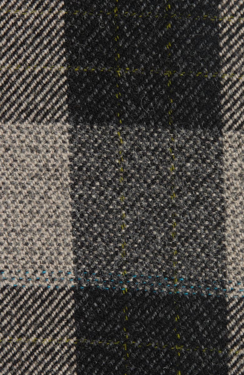 Acne Studios Check Wool Overcoat, Alternate, color,