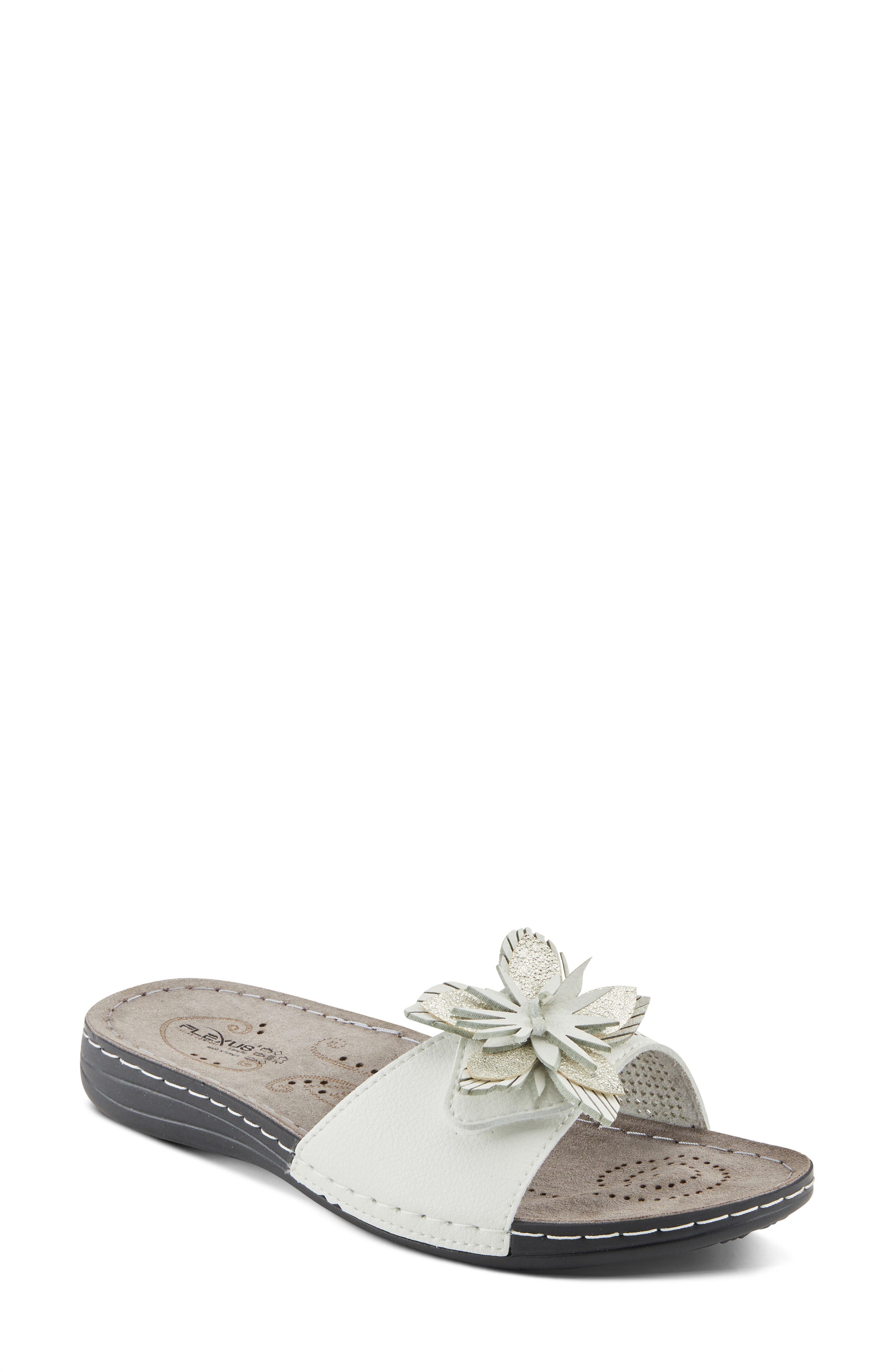 Flexus by Spring Step Flowerstars Slide Sandal, Main, color, 