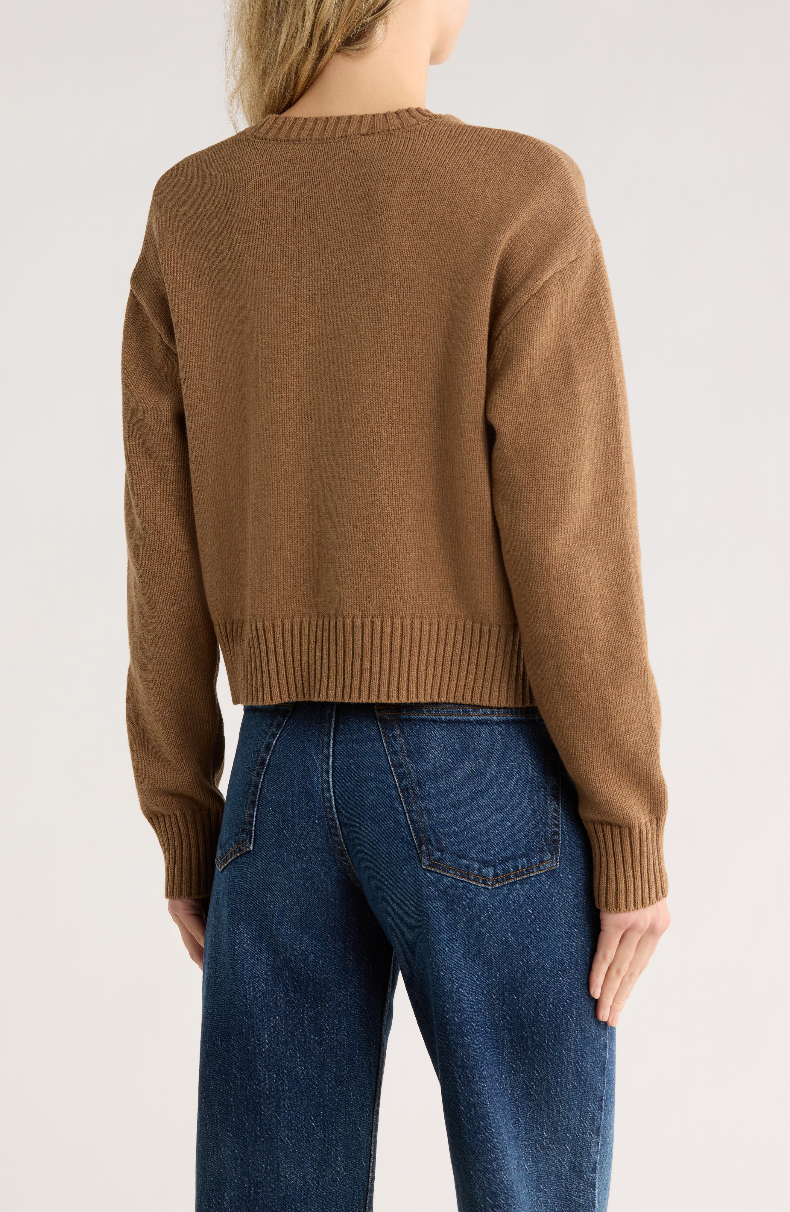 Button Front Cotton Cardigan - image 2
