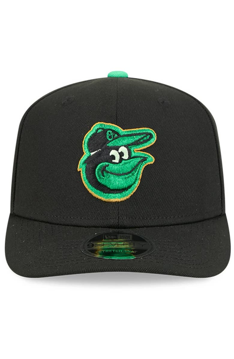 New Era Men's New Era  Black Baltimore Orioles 2026 St. Patrick's Day 9SEVENTY Adjustable Hat, Alternate, color, Black