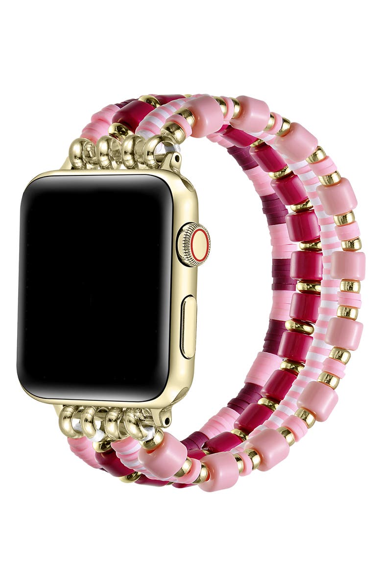 The Posh Tech Fling Beaded Watch<sup>®</sup> Watchband, Alternate, color, Pink