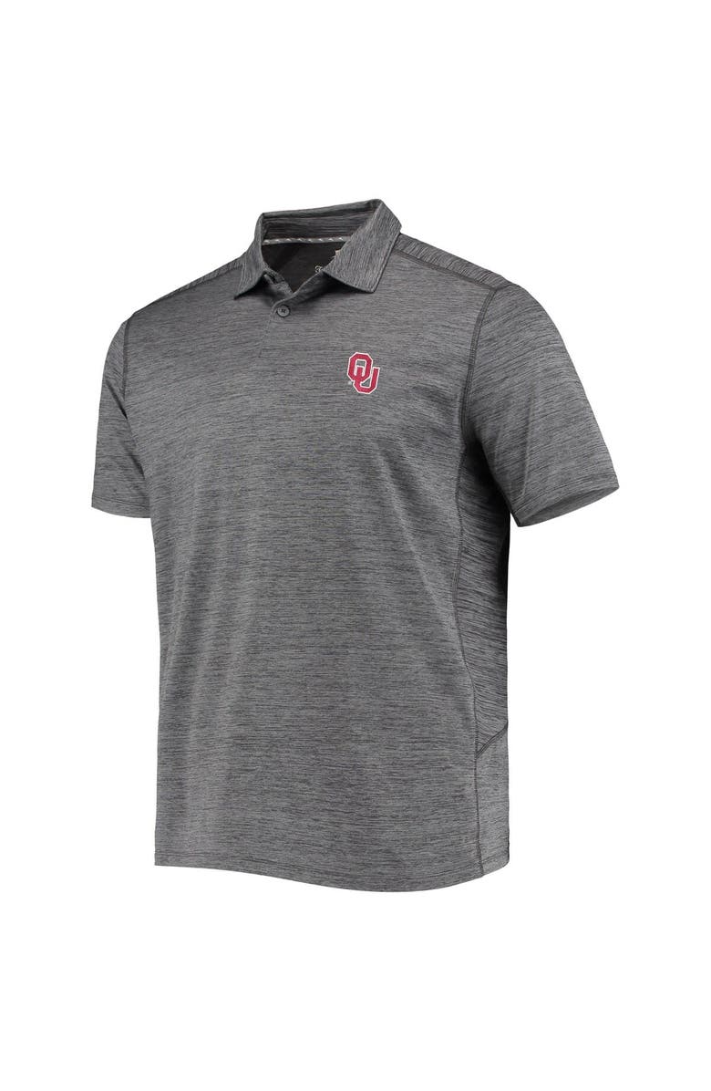 Tommy Bahama Men's Tommy Bahama Gray Oklahoma Sooners Delray IslandZone Polo, Alternate, color, 